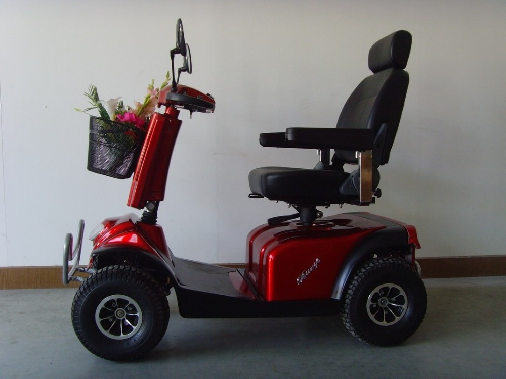 Top popular four wheel battery power mobility scooter for adults