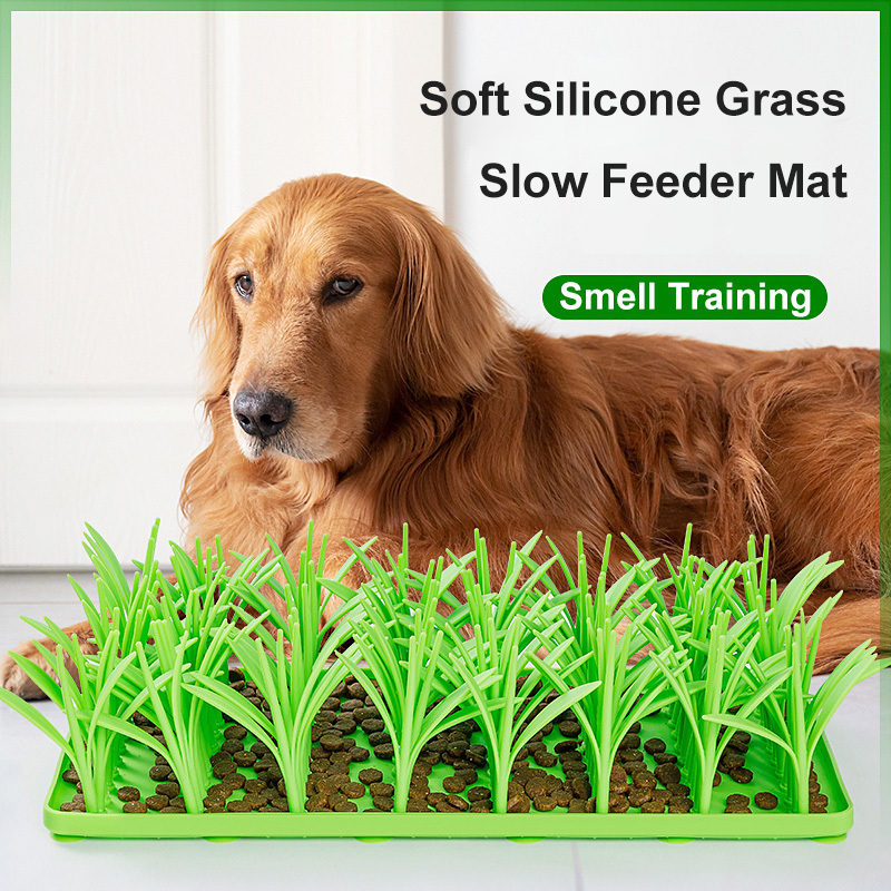 New Dog Slow Feeder Snuffle Mat Cat Reduces Boredom Anxiety Puppy Slow Eating Feeding Mat Smell Training Pet Interactive Toys