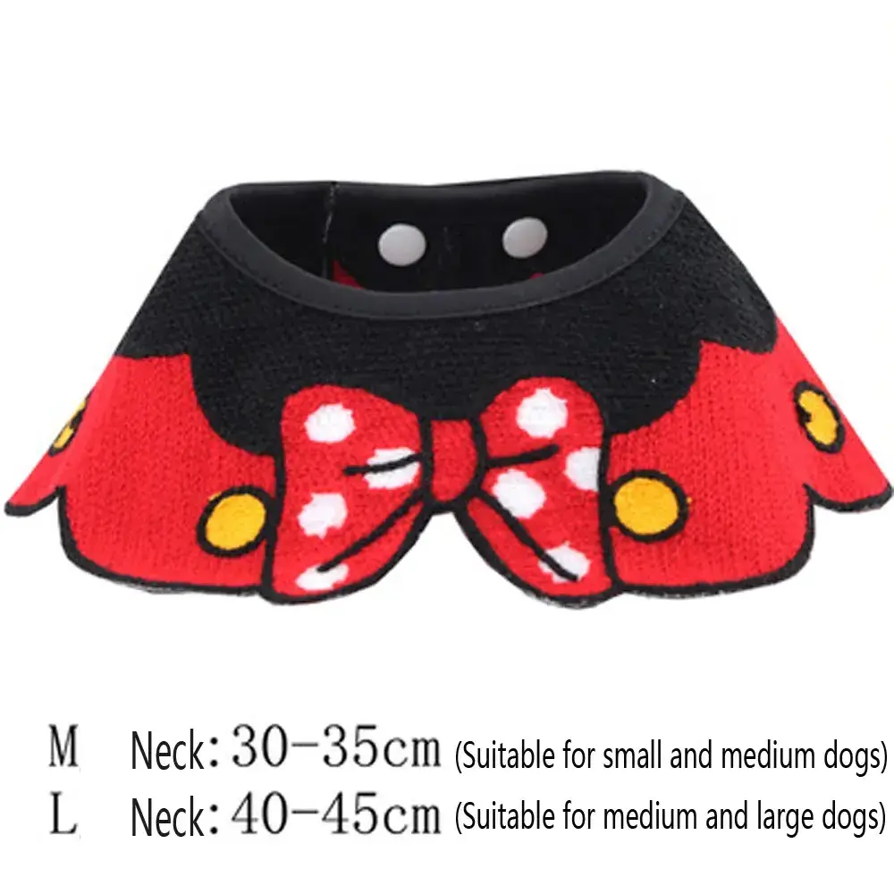 Pet Accessories Adjustable Bowtie Cat Dog Bib Saliva Towel Puppy Neckerchief Lace Collar for Small Dogs Scarf Bibs Pet Supplies