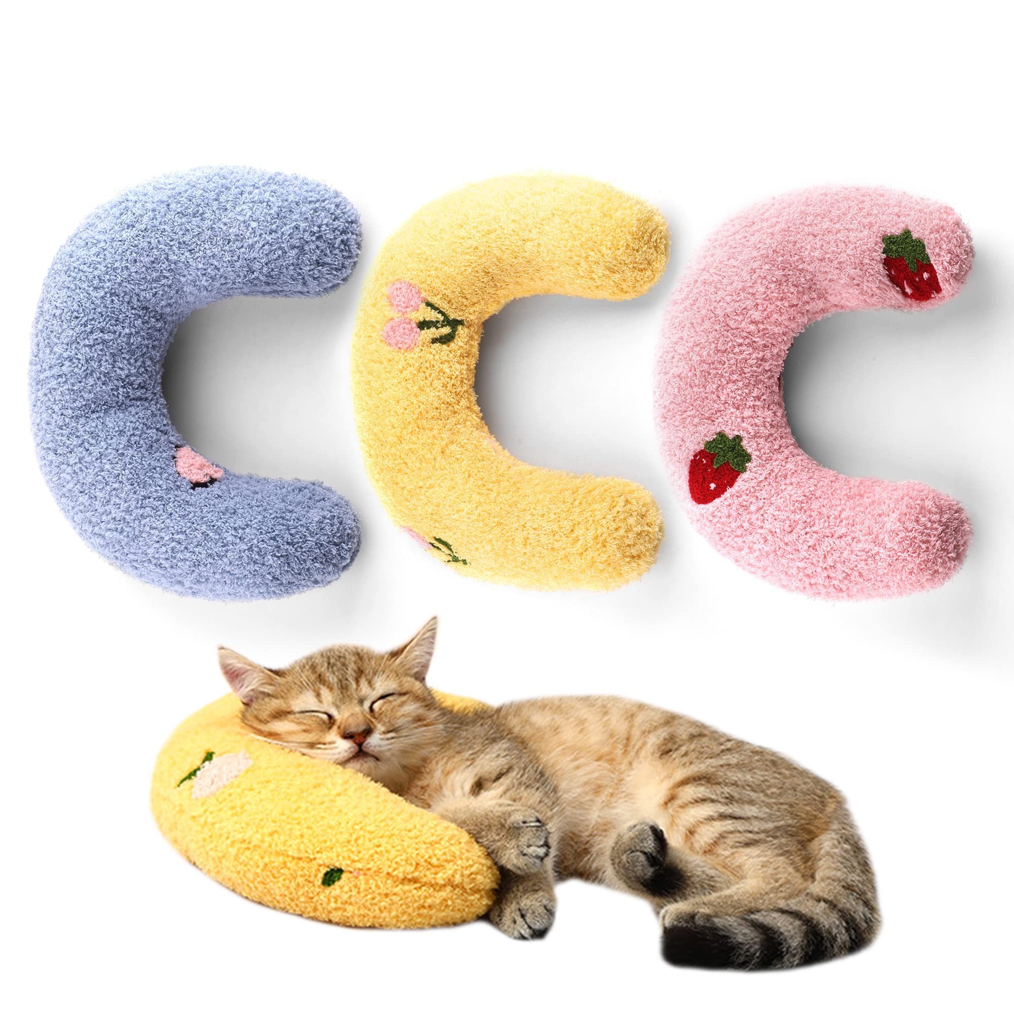 Pillows for Indoor Cats Fluffy Cat Bed Pillow Cute Rabbit Pillows for Blanket Carrier