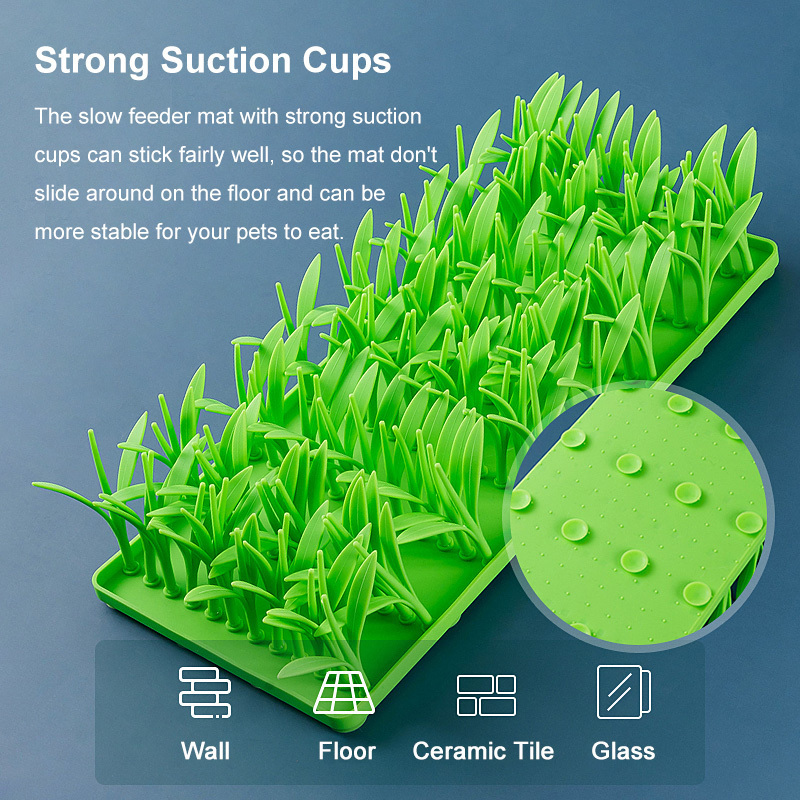 New Dog Slow Feeder Snuffle Mat Cat Reduces Boredom Anxiety Puppy Slow Eating Feeding Mat Smell Training Pet Interactive Toys