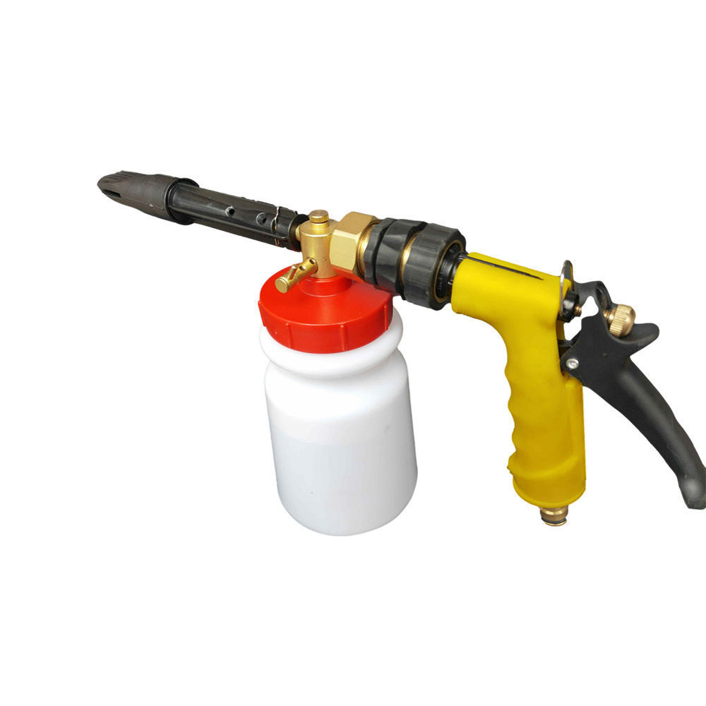 XUNCHI 2023 Low Pressure Car Wash Spray Washing Foam Gun Cannon Foam Sprayer Connect Garden Hose