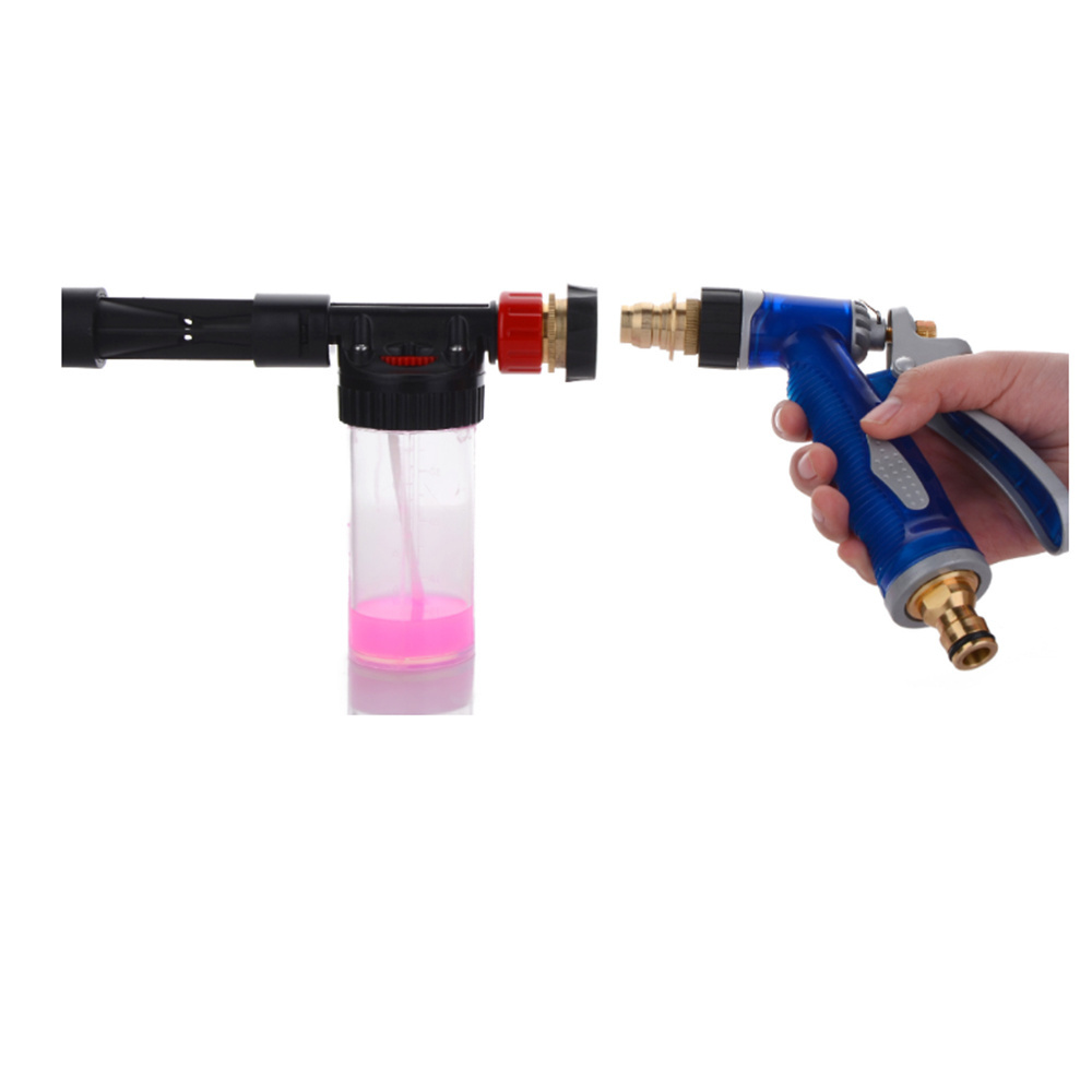 Canon De Espuma Car Foam Gun Cannon Blaster Garden Hose Sprayer Soap Lance Spray Pressure  Bottle