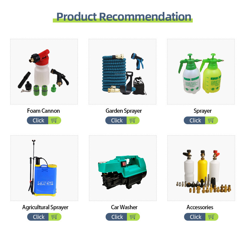 XUNCHI High Pressure Washer Car Wash Soap Snow Foam Gun Lance Cannon Snow Foam Gun For Car Wash