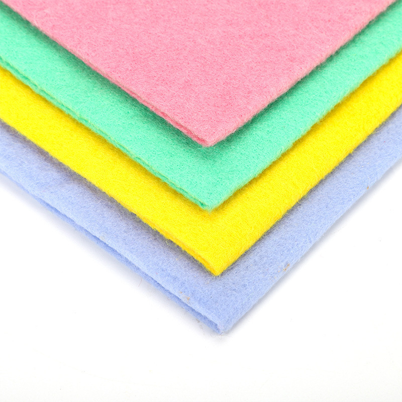 Factory Provides Best Quality nonwoven microfiber dish cloth Quick Easy nanoscale kitchen disposable cleaning cloth