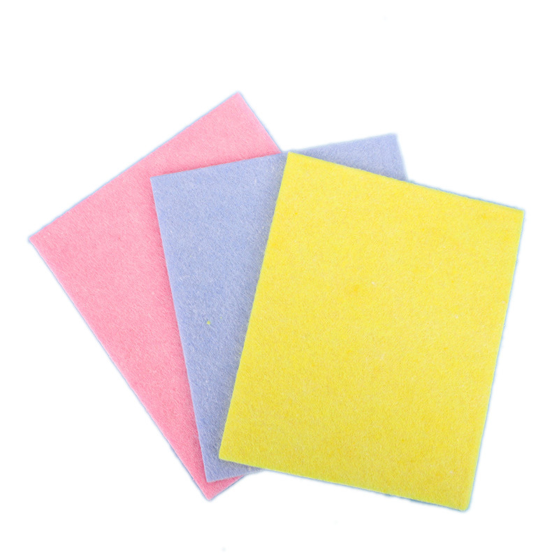 Factory Provides Best Quality nonwoven microfiber dish cloth Quick Easy nanoscale kitchen disposable cleaning cloth