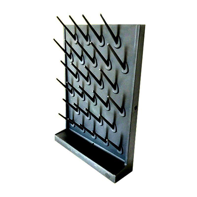 Wholesale laboratory pp test tube beaker peg board, draining rack glassware drain dry sink