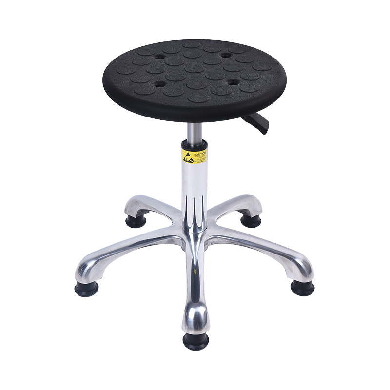 Multifunction Laboratory ESD Chair With Adjustable Height Movable Stool For Workshop And Dental