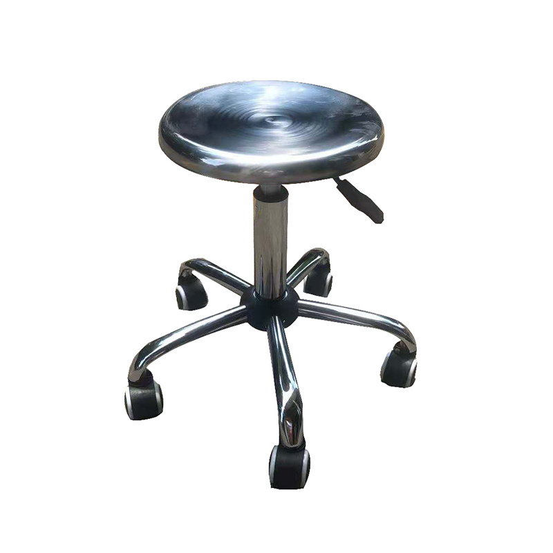 Multifunction Laboratory ESD Chair With Adjustable Height Movable Stool For Workshop And Dental