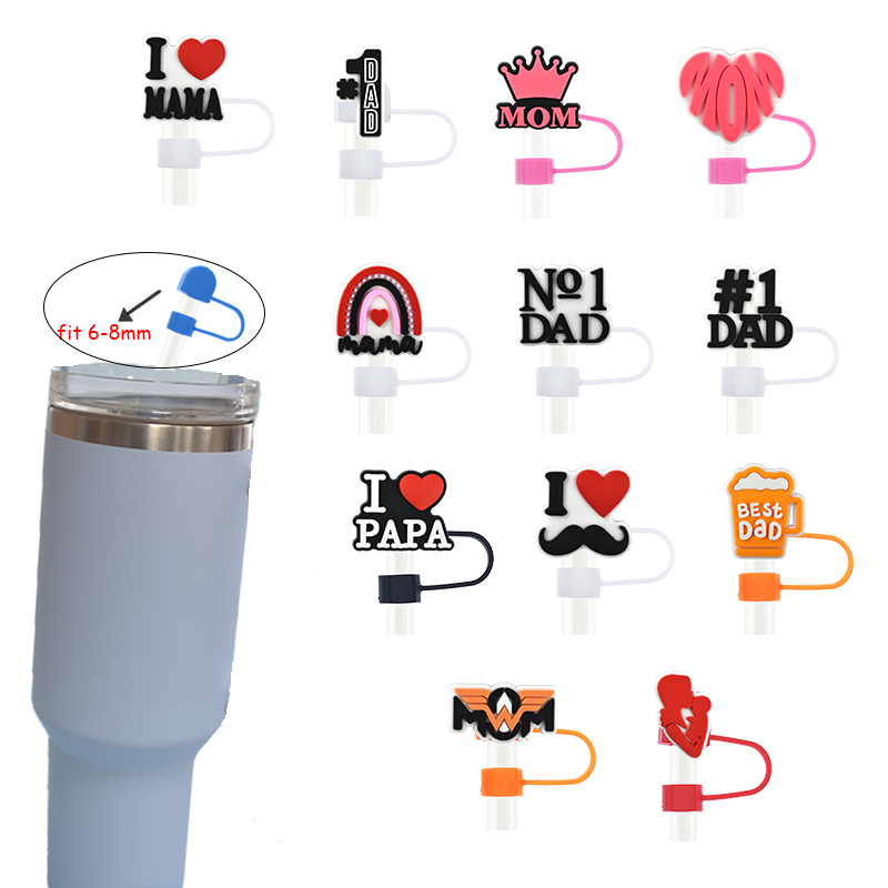 silicone straw cover girls fashion doll straw-topper charms barbi drinking straw toppers cover tumblers accessories drink