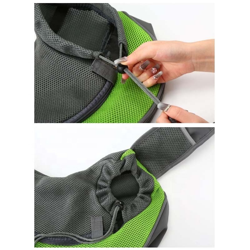 Dog Sling Carrier for Small Dogs pet Slings with Extra Pocket Storage Sling with Storage Pocket