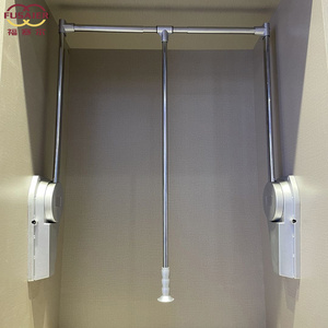 Angle Adjustable Soft Close   Pulling Down Side Mounted Heavy Duty  Wardrobe Lift /Clothes Hanger/Wadrbobe lift system