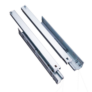 Fusaier Factory full extension  under mount soft close push open rebound concealed dtc drawer slides with  2D 3D Locking handle