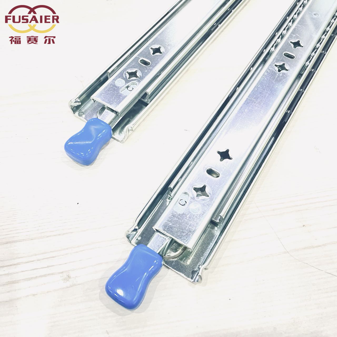 Factory Wholesale 53mm Heavy Duty Locking Ball Bearing Drawer Slides Rails with LILO  lock  for Tooling Box /RV Car Cabinet