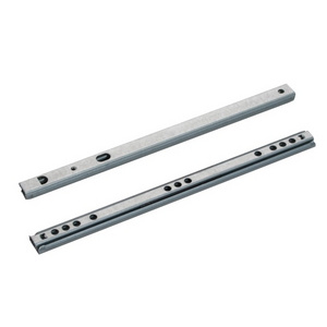 Foshan Factory Drawer slide 17mm width zinc furniture accessories two way linear ball bearing drawer slide