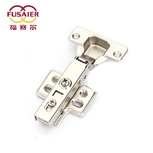 FUSAIER furniture hardware accessories cupboard Kitchen Cabinet Door 35mm Cup 3D hydraulic Soft Close cabinet hidden hinges