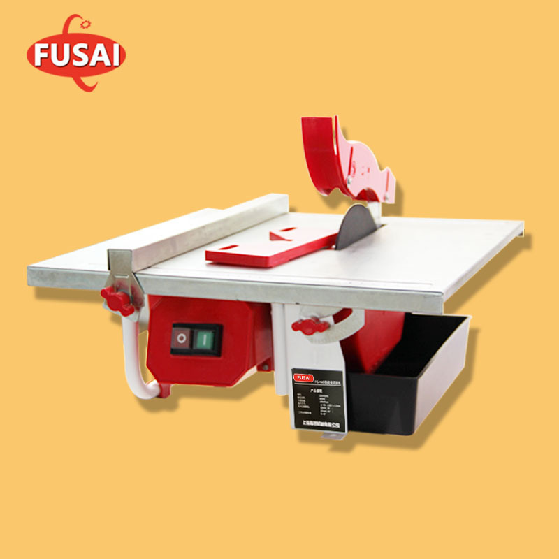 600W Fusai Electric water jet table saw cutting Machine wet tile cutter