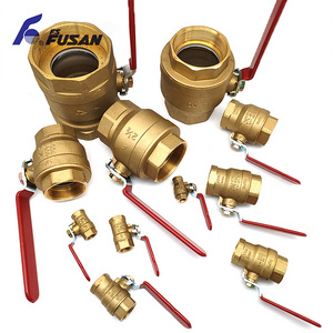 1/4 inch 1/2 inch 3/8 inch DN8 DN100 China Factory High pressure Handle Type ss Brass Gas Ball Valves Price