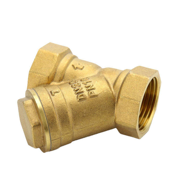 High pressure DN15-DN80 brass y strainer drain valve,strainer y filter