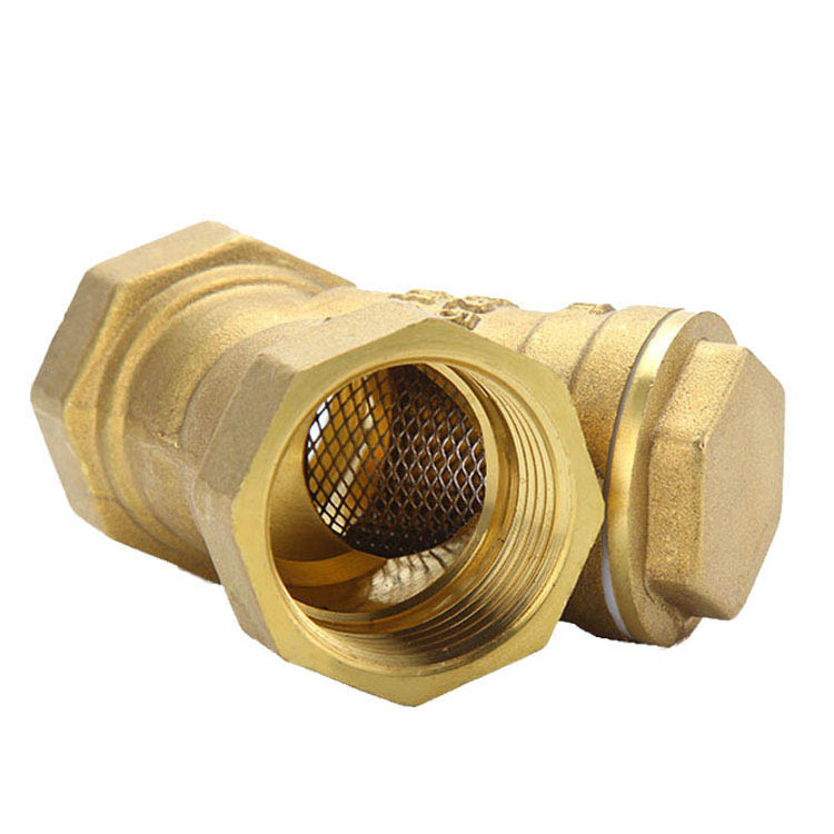 High pressure DN15-DN80 brass y strainer drain valve,strainer y filter