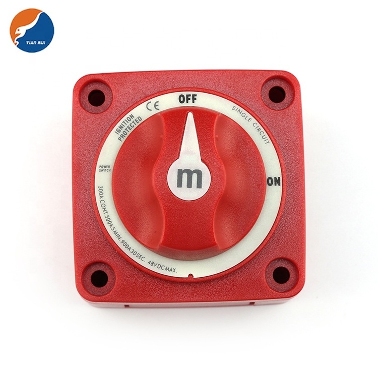 2 4 Position Cut Off 32V 48V DC Marine Boat Yacht RV Battery Isolator Switch Disconnect Switch