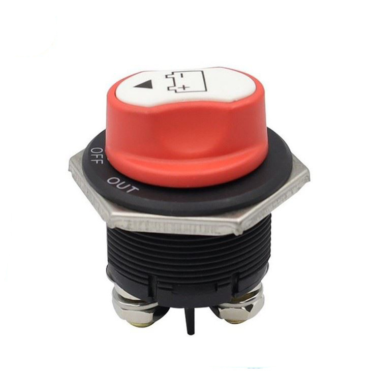 50A/100A/200A/300A Car Truck Yacht Battery Isolator Disconnect Selector Rotary Switch Cut Off Kill Main Power Switch Auto Part