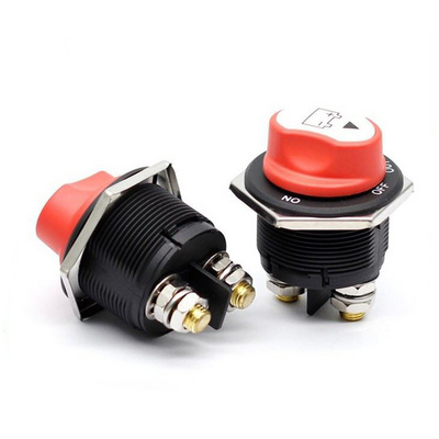 50A/100A/200A/300A Car Truck Yacht Battery Isolator Disconnect Selector Rotary Switch Cut Off Kill Main Power Switch Auto Part