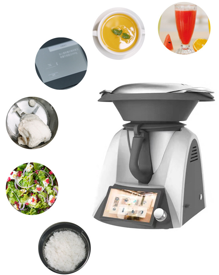 Rechargeable electric smart food processor multifunctional blender commercial food processor and mixer combined