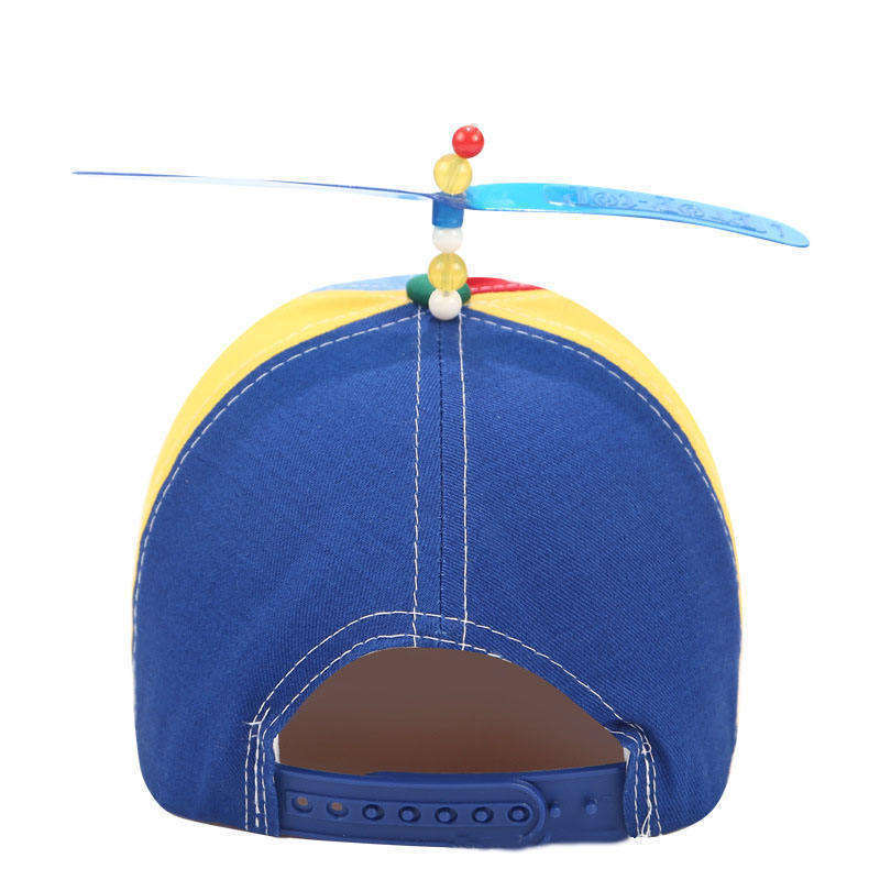 professional custom Propeller Baseball Caps Colorful Patchwork Cap Hat Dragonfly Children Boys Girls children Hat