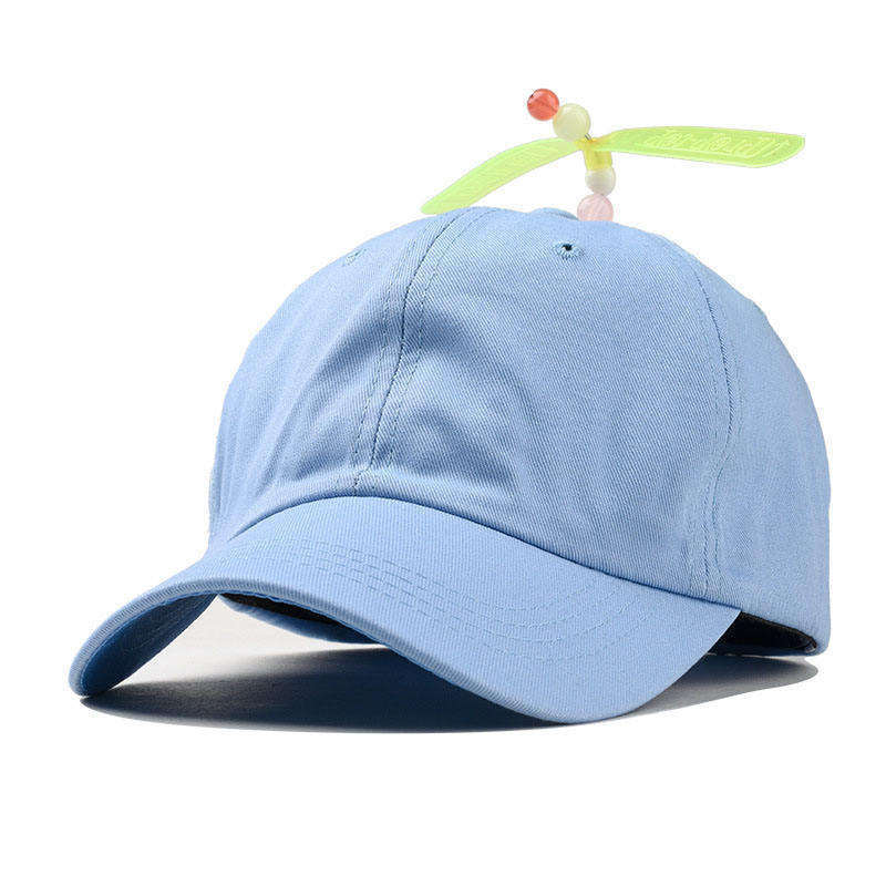 professional custom Propeller Baseball Caps Colorful Patchwork Cap Hat Dragonfly Children Boys Girls children Hat