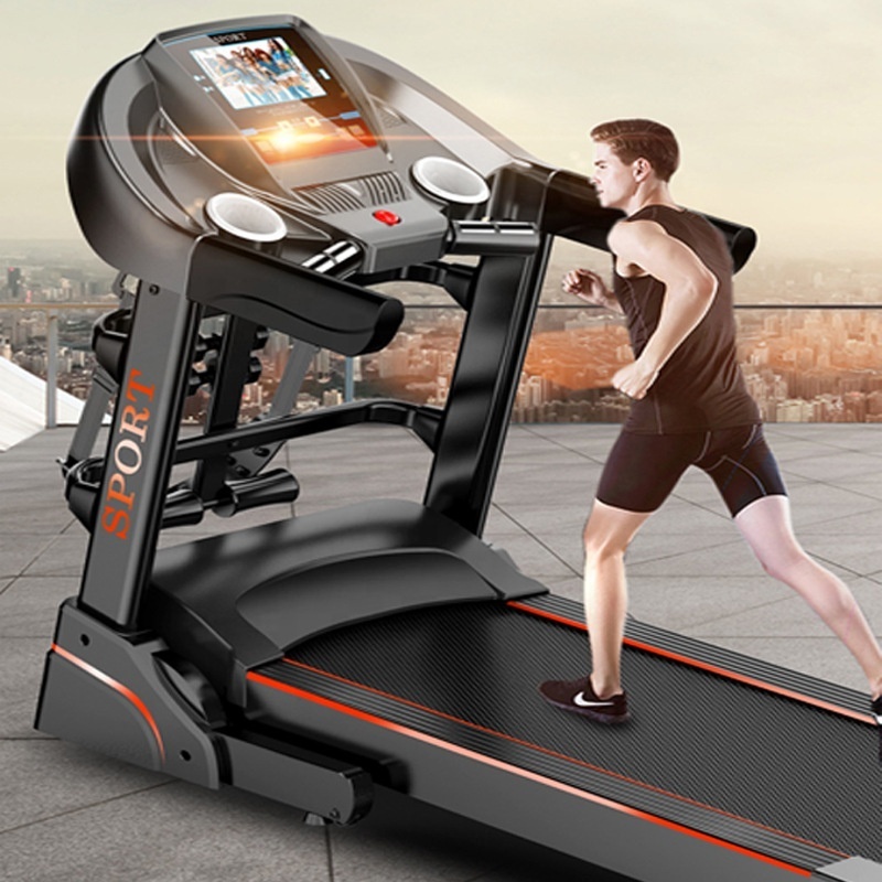 wholesale Factory cheap gym treadmill running track sports fitness home equipment smart roller electric foldable walking machine