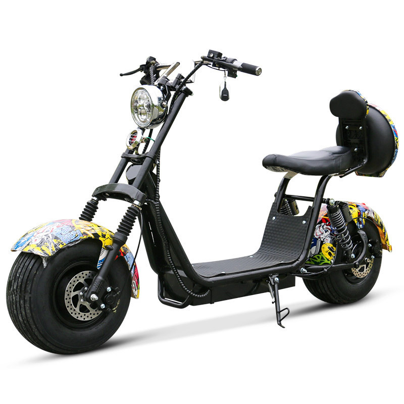 eec adult electric motorcycle electric scooter citycoco europe seev woqu frame 2000w for kids conversion kit halley citycoco