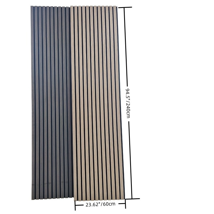 Akupanel Decorative Studio Diffuser Wood Slat Sound Proofing Wooden Acoustic Panels