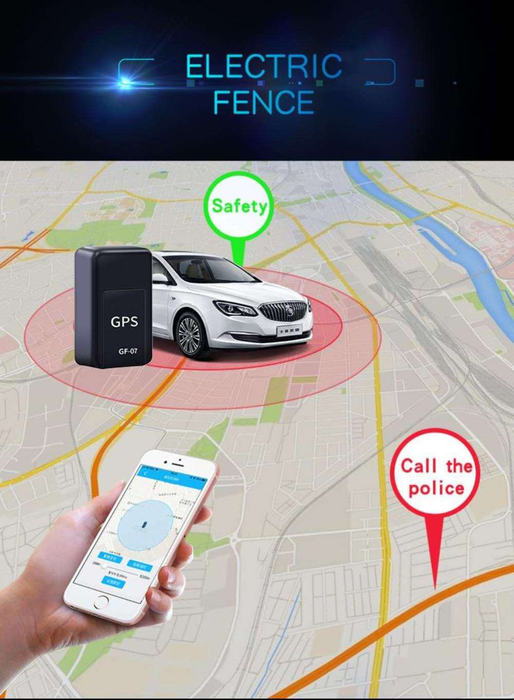 Mini Older Children Tracking Locator GF07 GSM Car GPS Locator Tracker Anti-Lost Recording Tracking Voice Control Can Recor