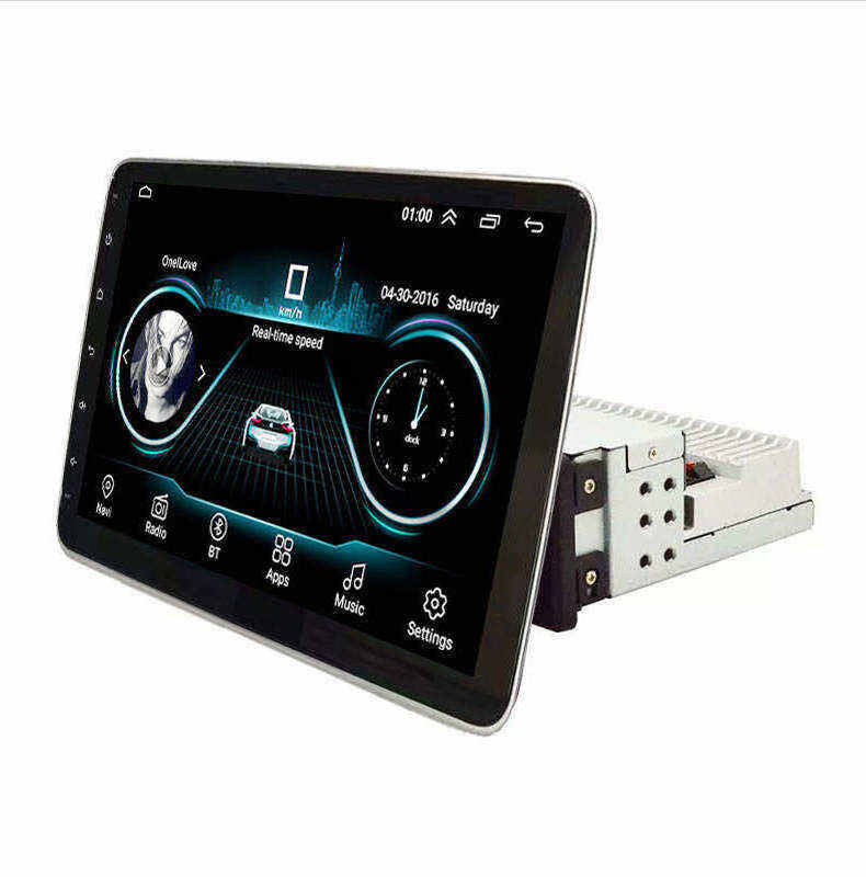 Wholesale 2Din 1din 10 Inch 8227 Touch Screen 360 degree rotation Gps Navigation Car Dvd Player 2+32Gb Android car radio