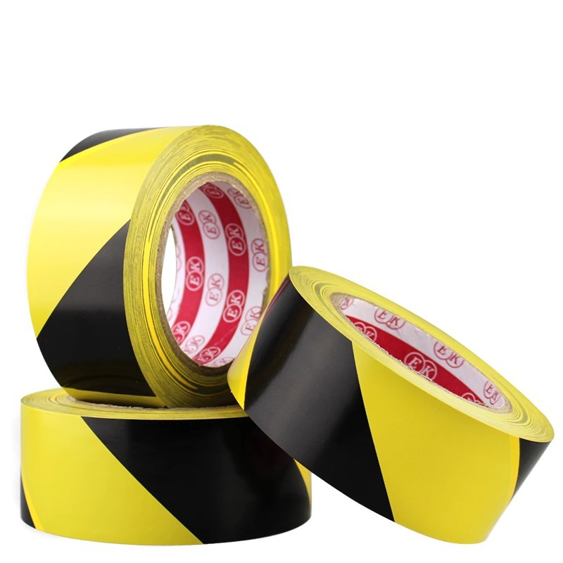 Custom Factory Wholesale Pe Warning Danger Tape Yellow Non Adhesive Barricade Caution Tape Florescent Warning Flagging Tape