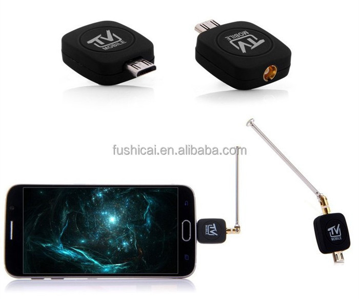 Micro USB Mini DVB-T HD TV Tuner Digital Dongle Receiver Antenna For Android Phone Mobile TV Tuner