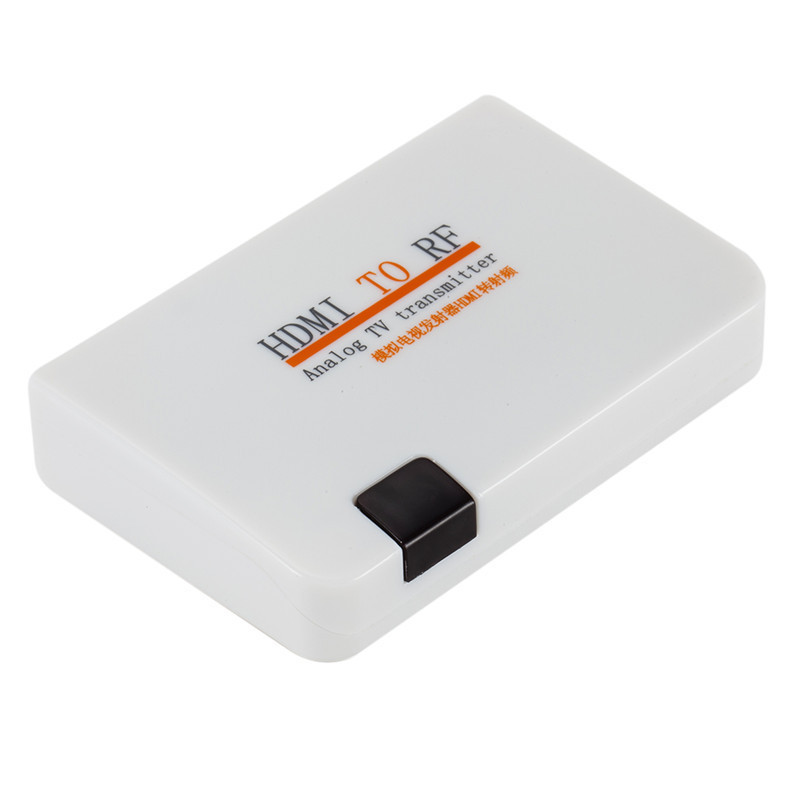 HD-MI to RF analog TV transmitter HD to RF Converter Adapter for TV Convert HD-MI digital signals to RF Analog signals