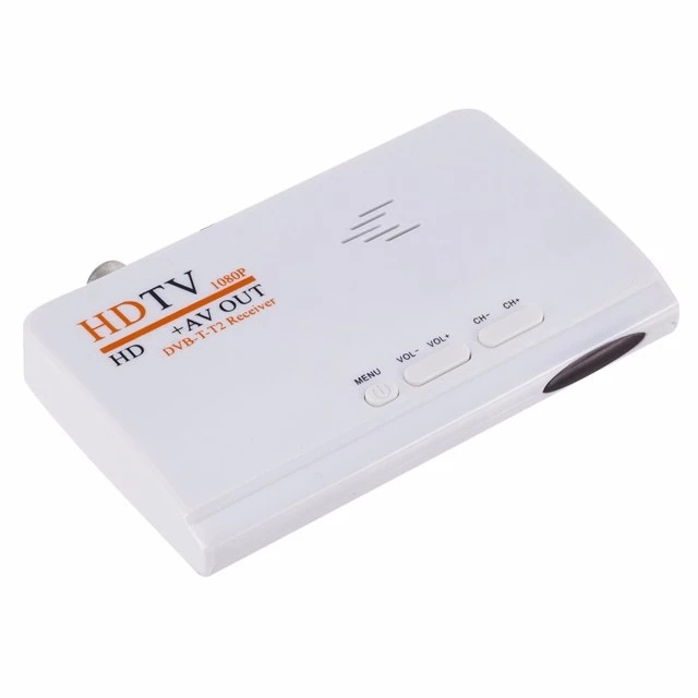 Terrestrial tv receiver set top box digital driver usb dvb-t2 digital tv tuner box