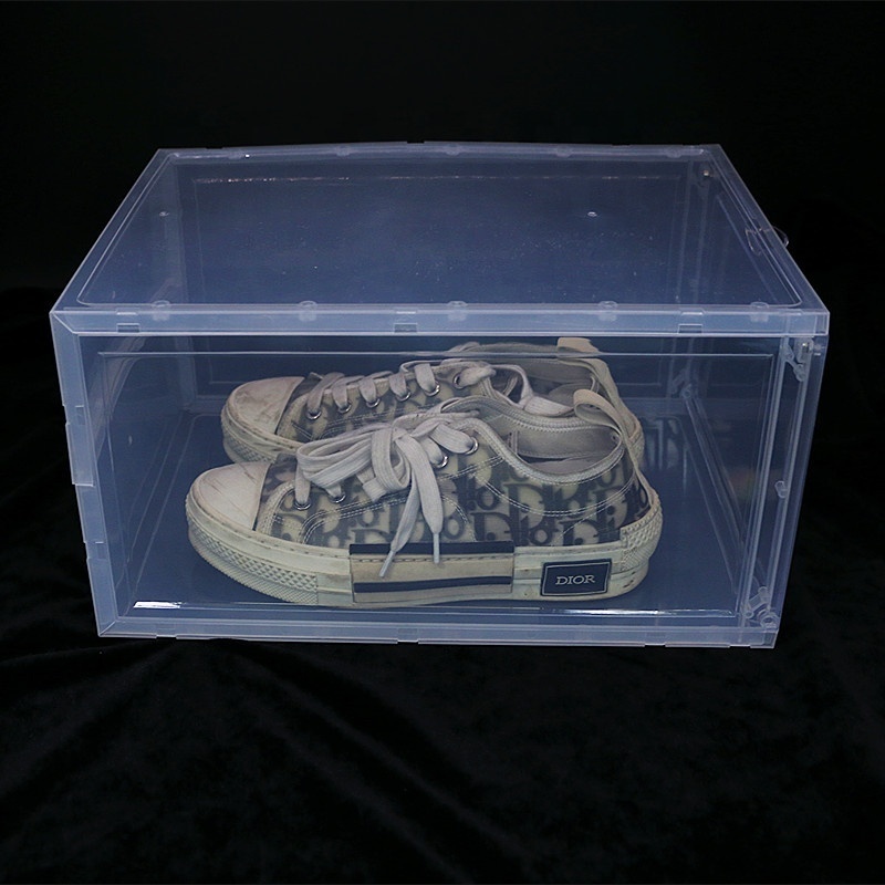 Plastic Shoe Box Transparent Customized High-quality Factory Produces Wholesale Compression Resistant Waterproof Sneaker Box