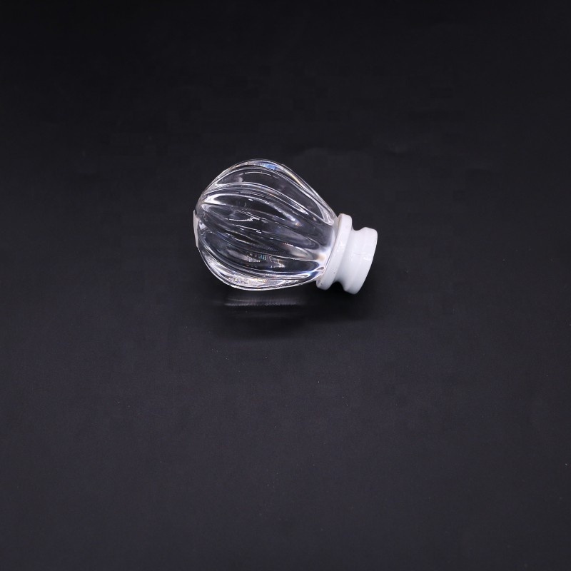 Crystal Furniture Hardware Architectural Style Knob Kitchen Cabinet Door Pull Handle, OEM Customized Indoor Handle Bedroom