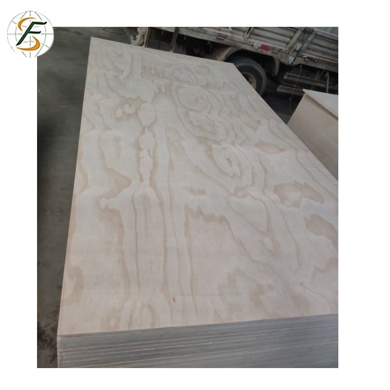 1220*2440*15mm Tongue and Groove CDX pine plywood for floorings