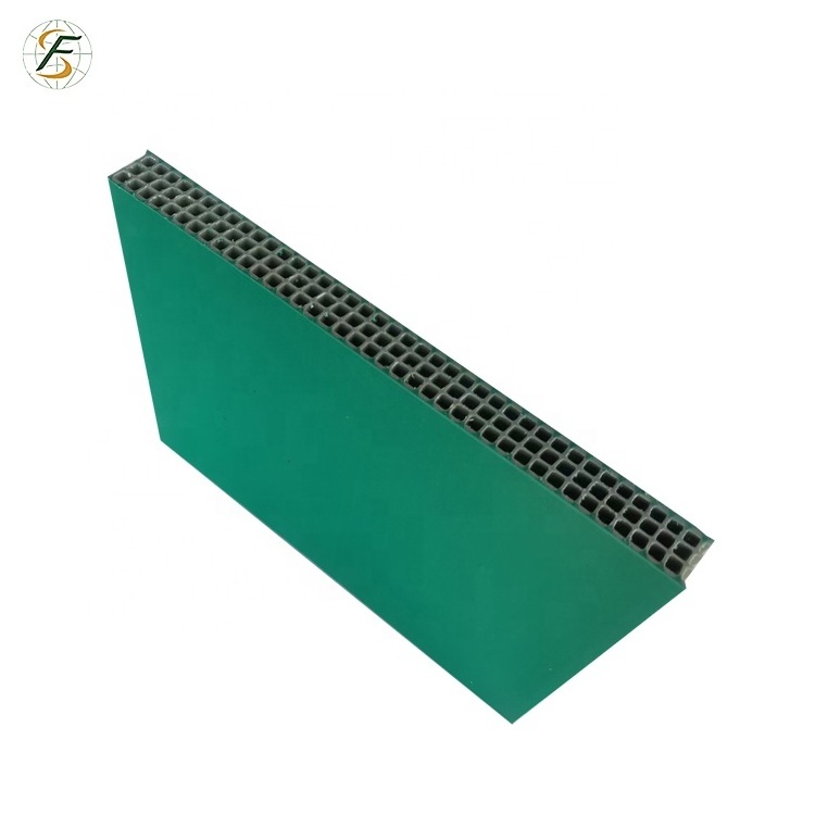 915*1830mm Wall pouring plastic formwork 50 recycle PP hollow formwork board