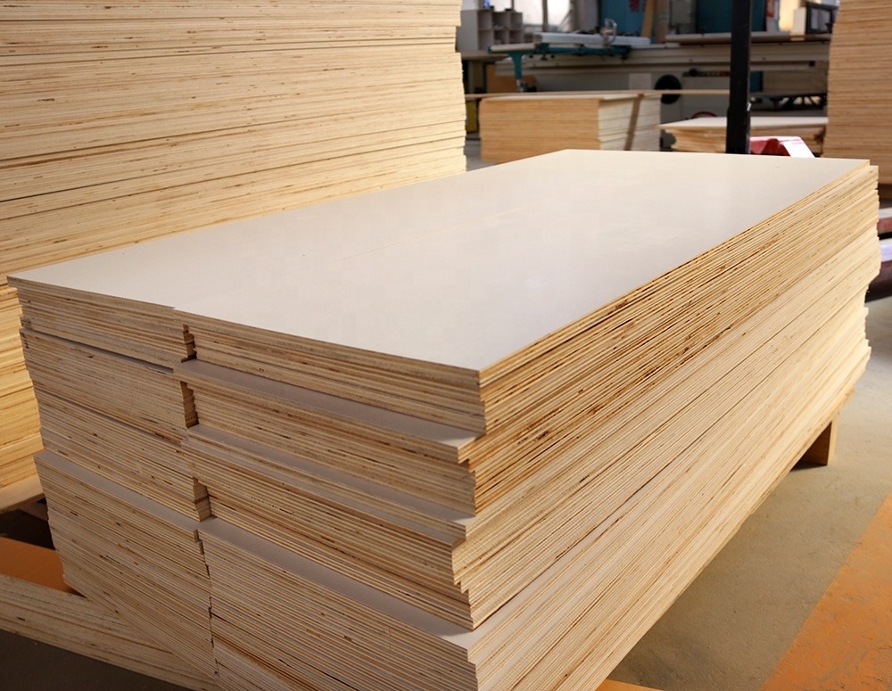 4x8 melamine paper laminated plywood 18mm thick  melamine laminate plywood sheet price