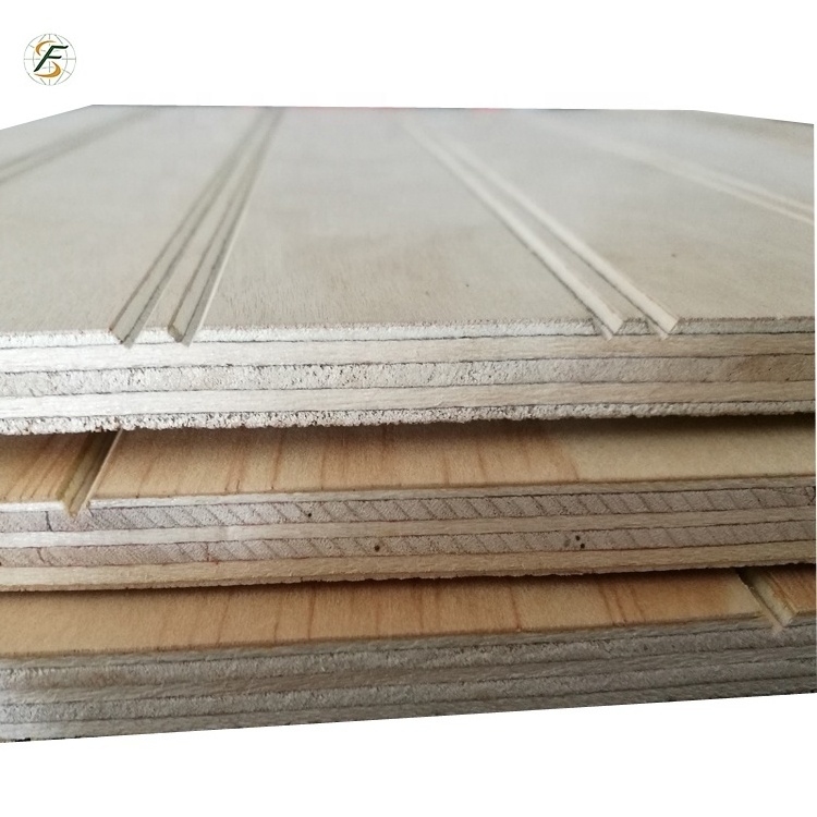 1220*2440*15mm ACQ treated T1-11  plywood Pine plywood for house building