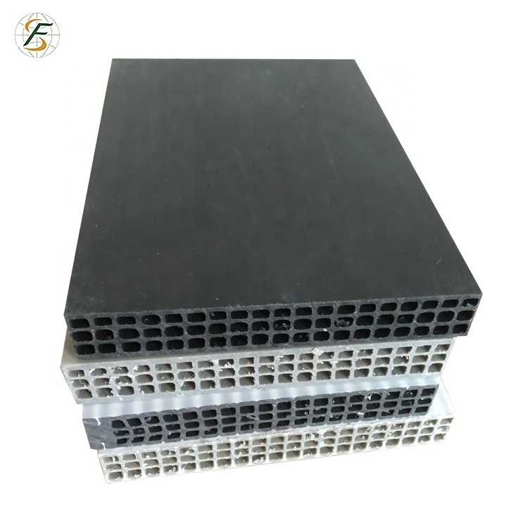 915*1830mm Wall pouring plastic formwork 50 recycle PP hollow formwork board