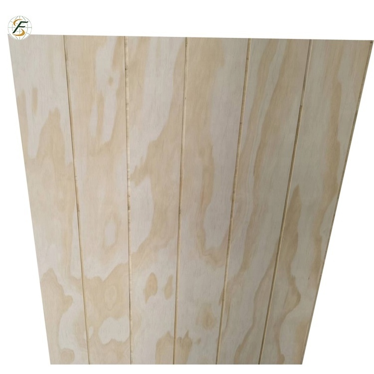 1220*2440*15mm ACQ treated T1-11  plywood Pine plywood for house building