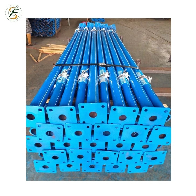 Steel prop Concrete formwork supporting  Q235 Galvanized adjustable Shoring post