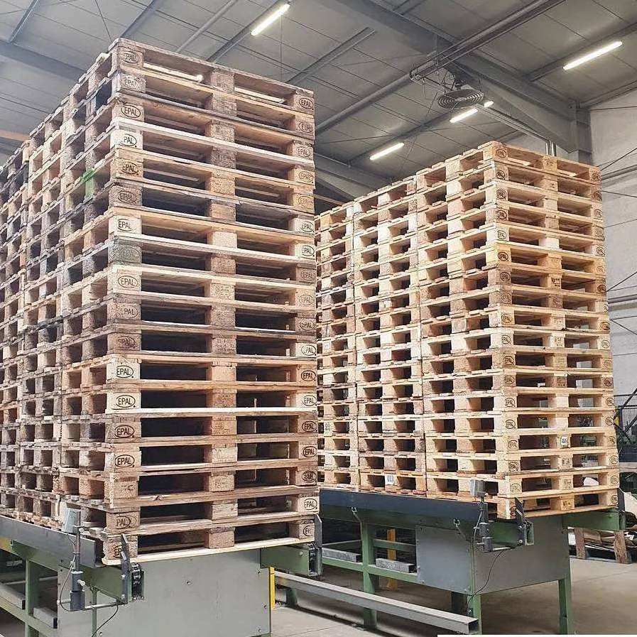 Competitive Price 1200 X 800mm EPAL Wooden Euro Standard Pallet compressed Wood Pallet hot sale export worldwide