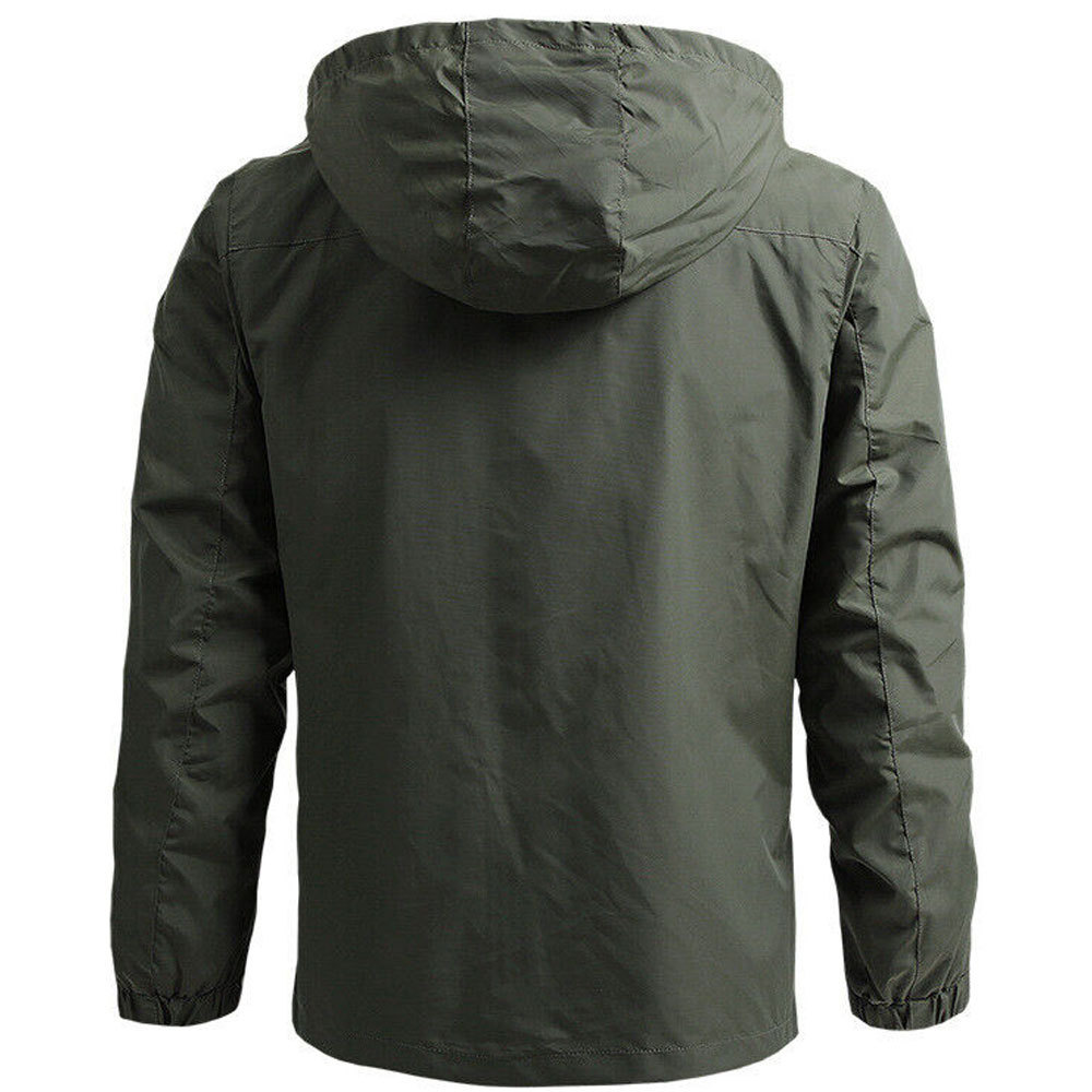 New Design Fashion Windbreaker Waterproof Soft Shell Outdoor Winter Jackets Sports Hiking Running Workwear Rain Jackets